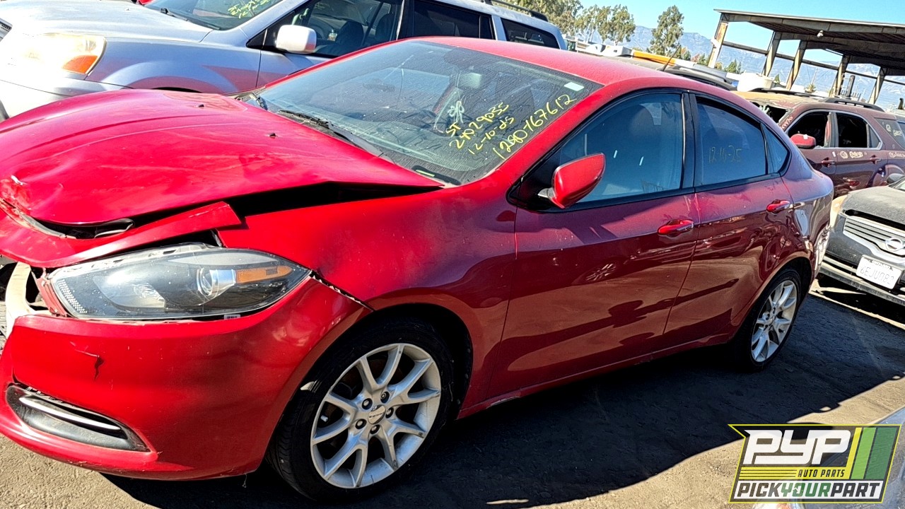 2013 DODGE DART partes disponibles