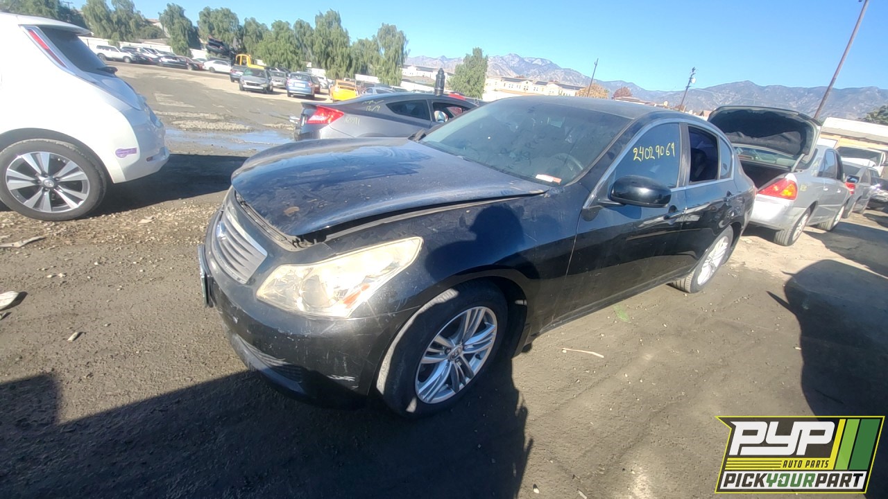 2008 INFINITI G35 partes disponibles