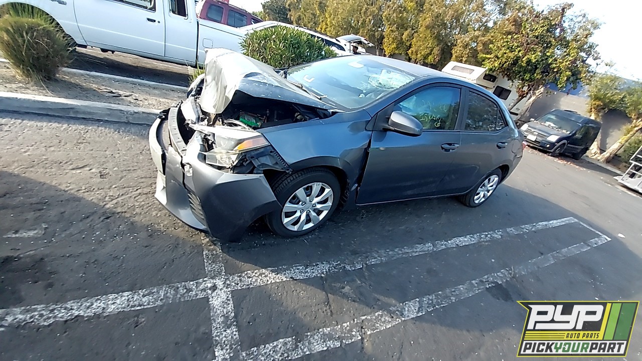 2014 TOYOTA COROLLA available for parts