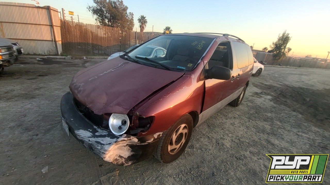 2000 TOYOTA SIENNA partes disponibles