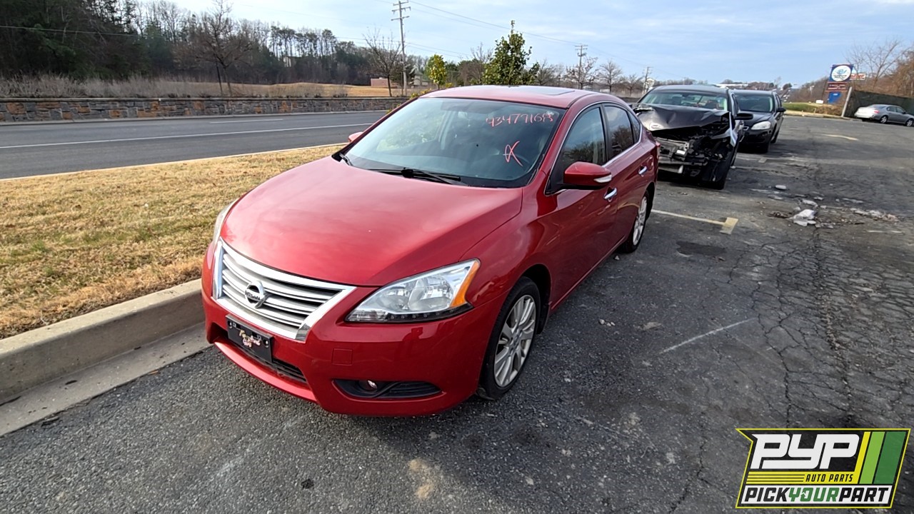 2013 NISSAN SENTRA available for parts