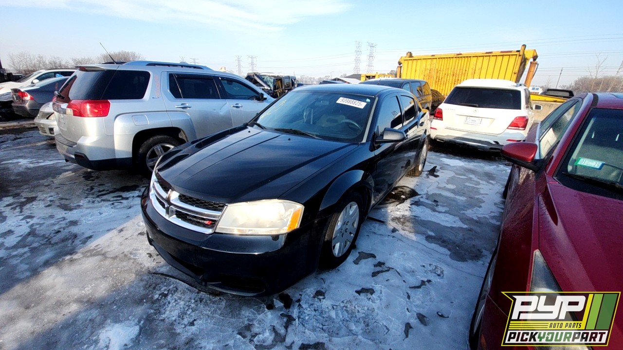 2012 DODGE AVENGER partes disponibles