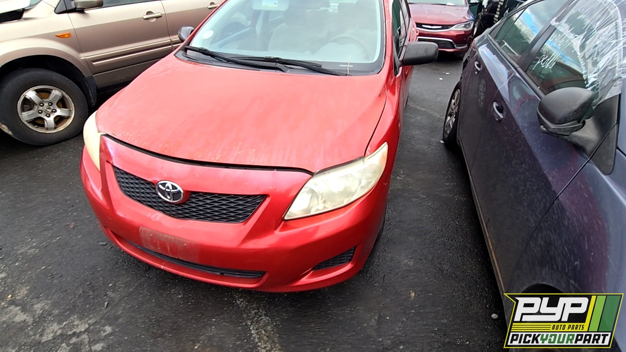 2010 TOYOTA COROLLA partes disponibles