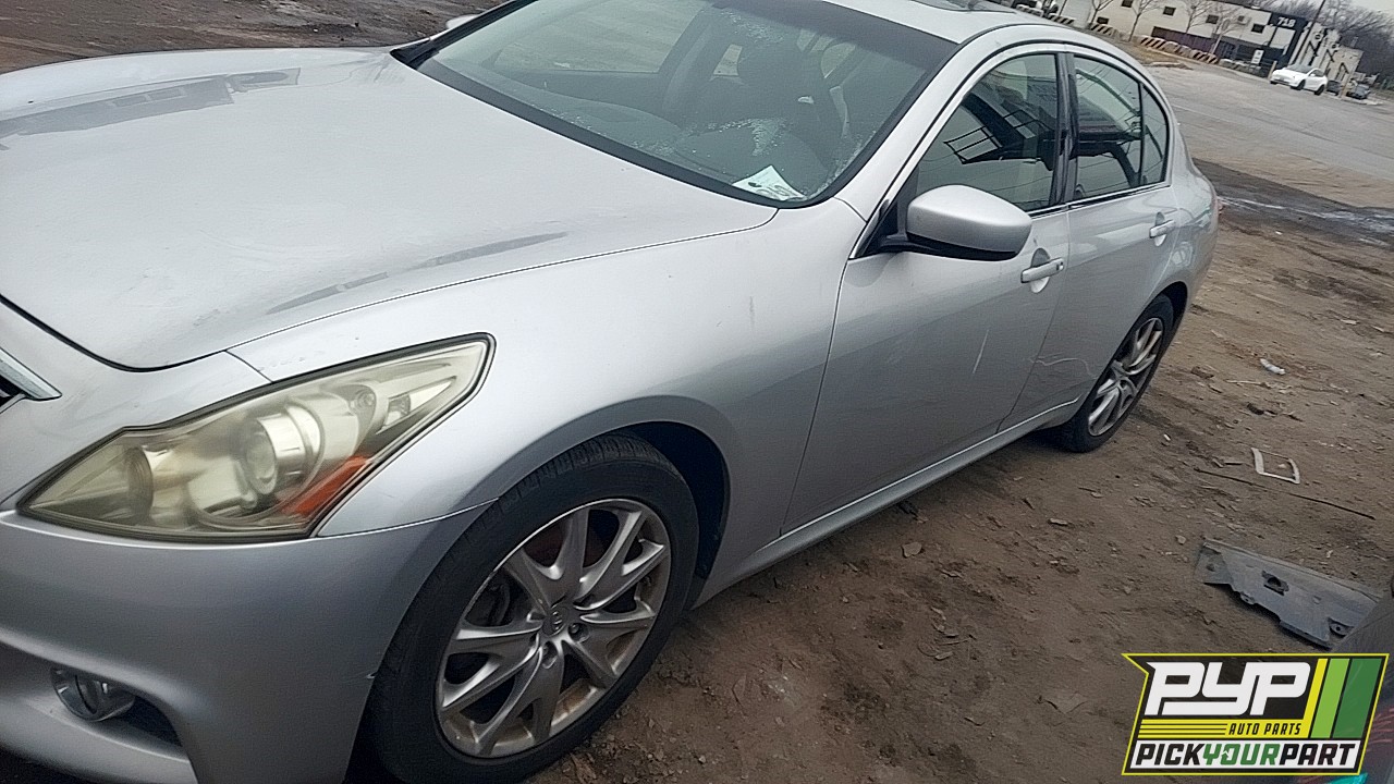 2010 INFINITI G37 partes disponibles