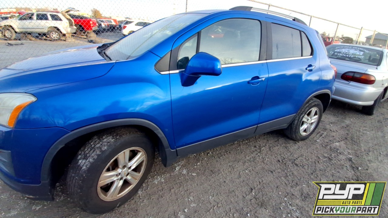 2015 CHEVROLET TRAX partes disponibles