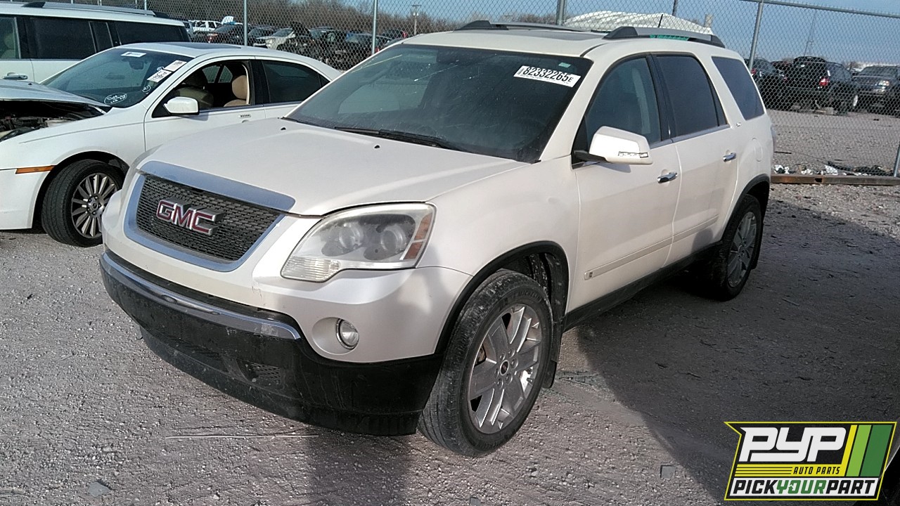 2010 GMC ACADIA partes disponibles