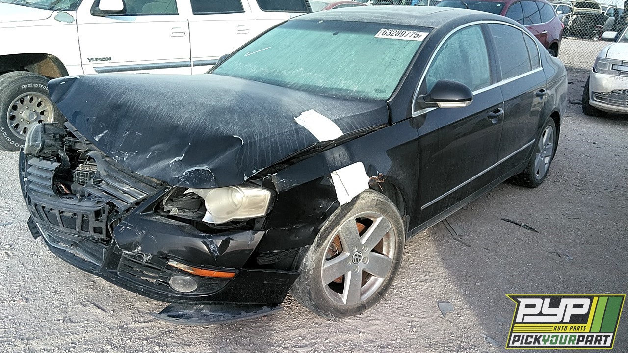 2009 VOLKSWAGEN PASSAT partes disponibles