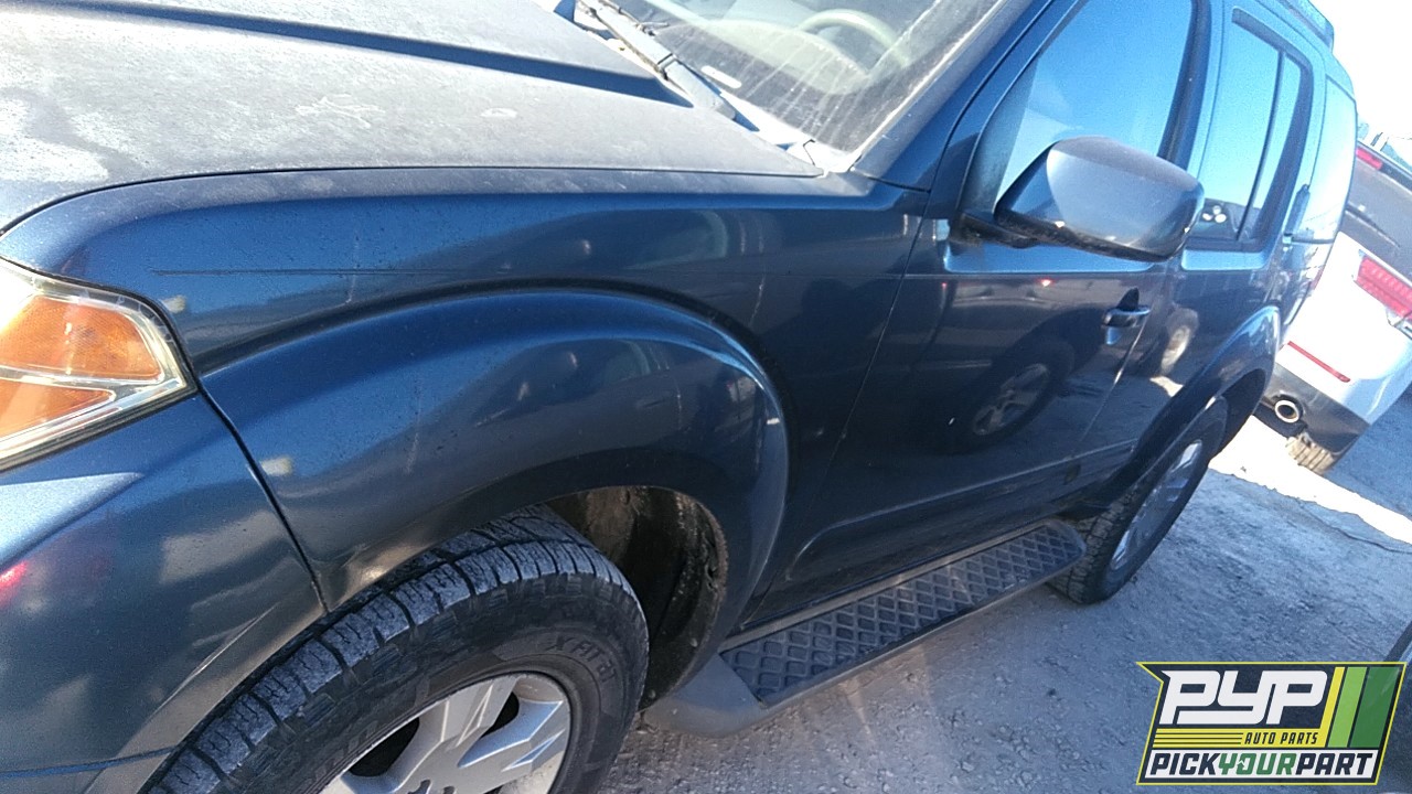 2007 NISSAN PATHFINDER partes disponibles