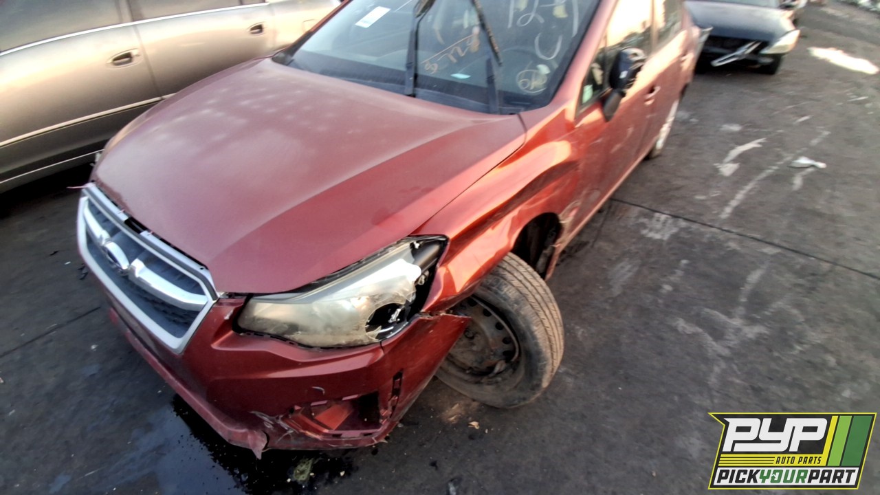 2012 SUBARU IMPREZA available for parts