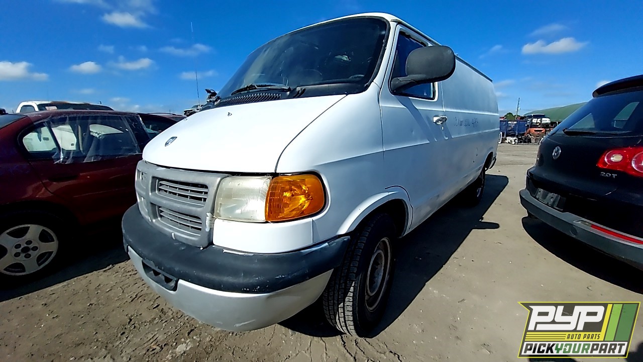 2003 DODGE RAM 2500 VAN partes disponibles