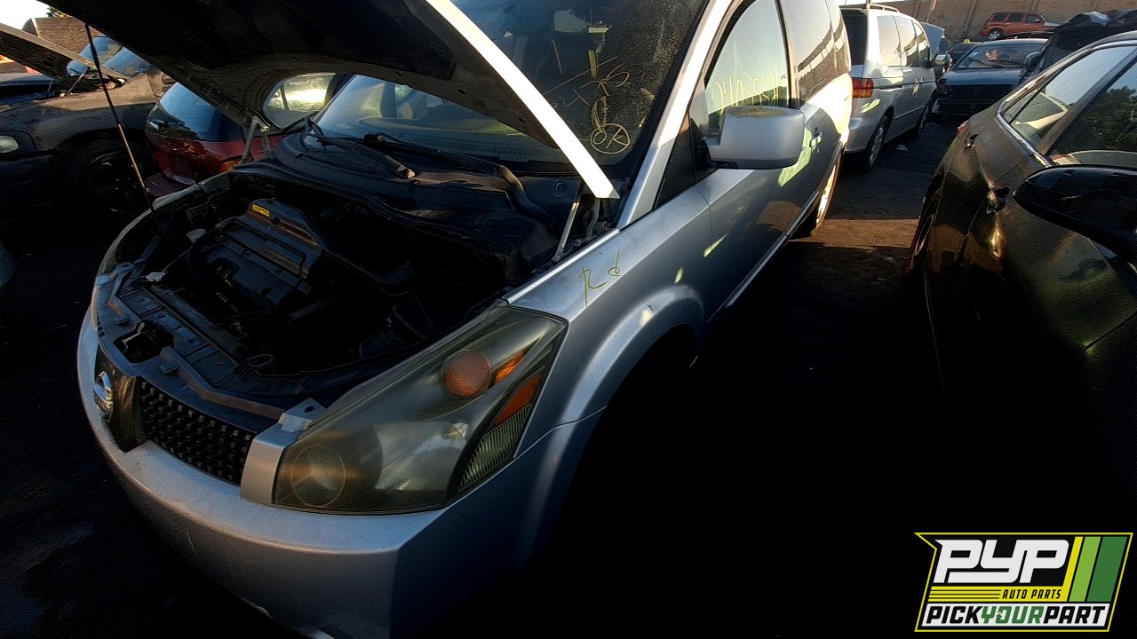 2004 NISSAN QUEST available for parts