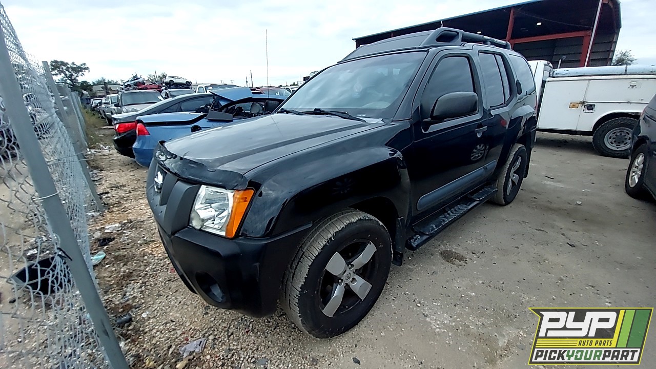 2008 NISSAN XTERRA partes disponibles