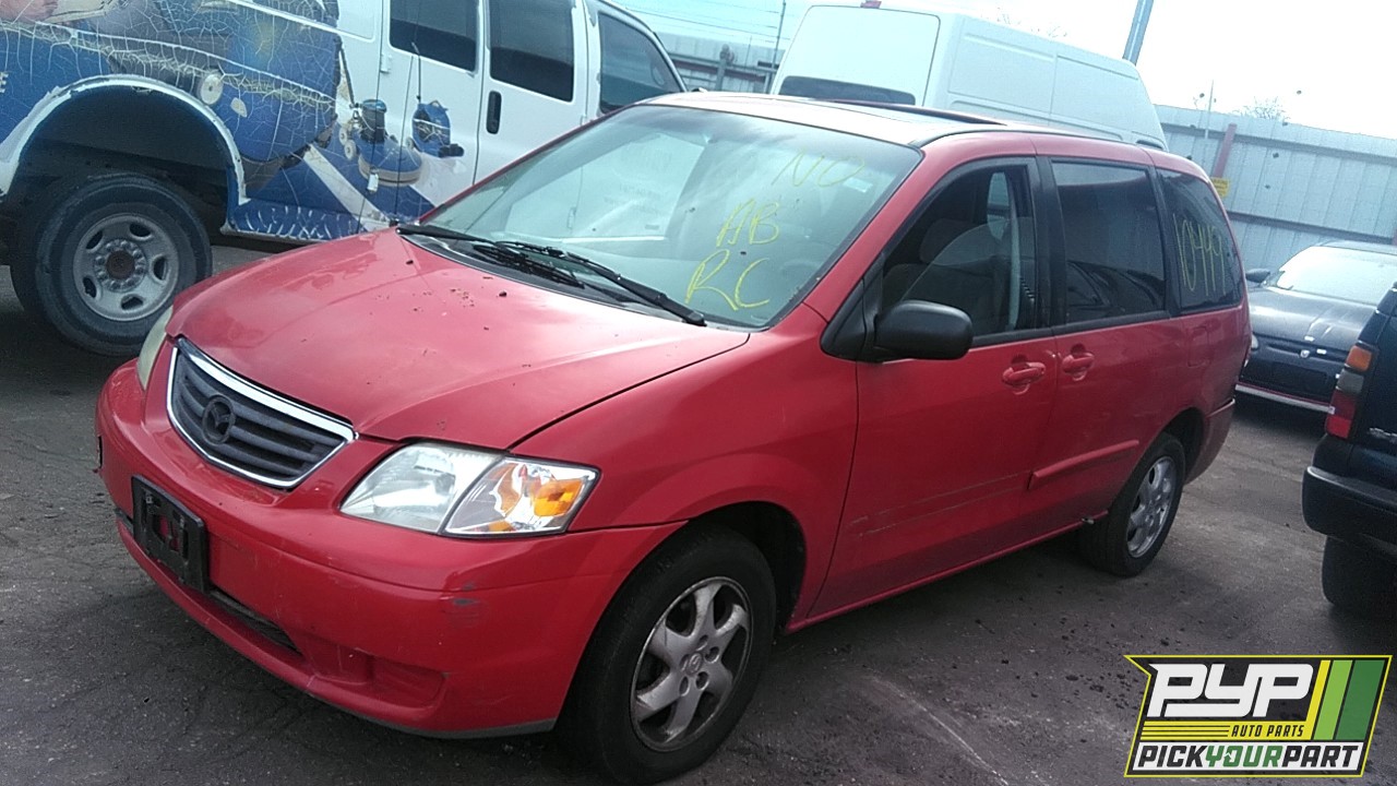 2000 MAZDA MPV partes disponibles