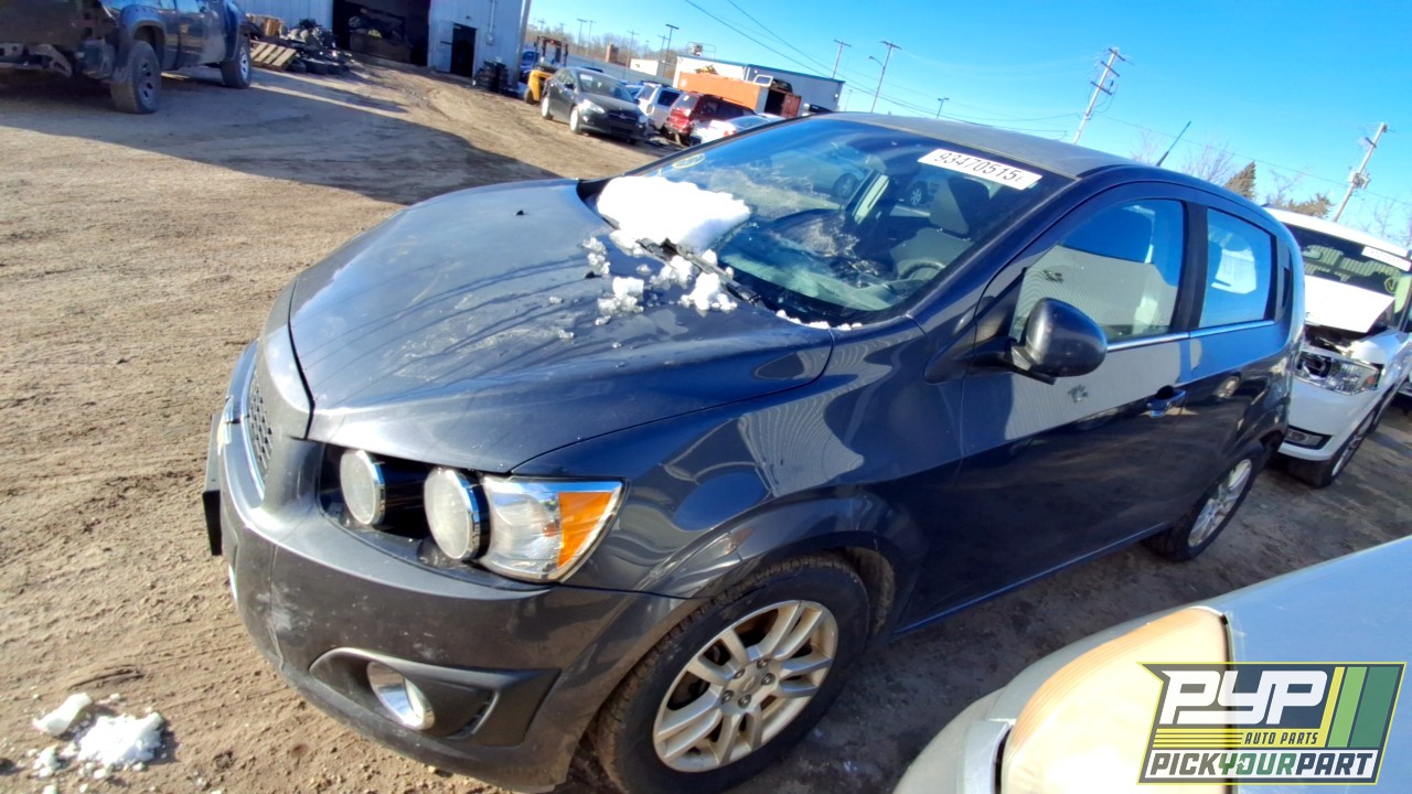 2013 CHEVROLET SONIC available for parts