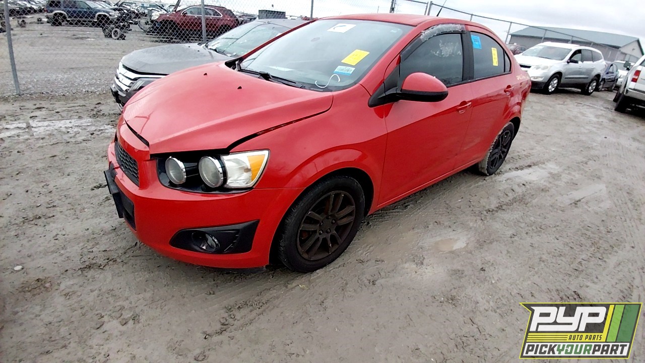 2012 CHEVROLET SONIC available for parts