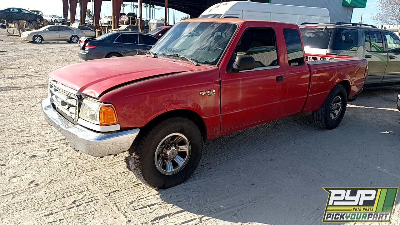 2001 FORD RANGER partes disponibles