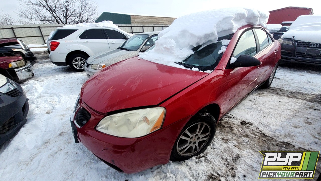 2006 PONTIAC G6 partes disponibles