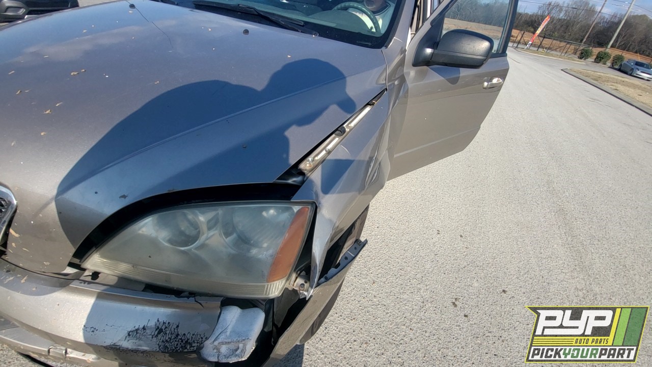 2004 KIA SORENTO partes disponibles