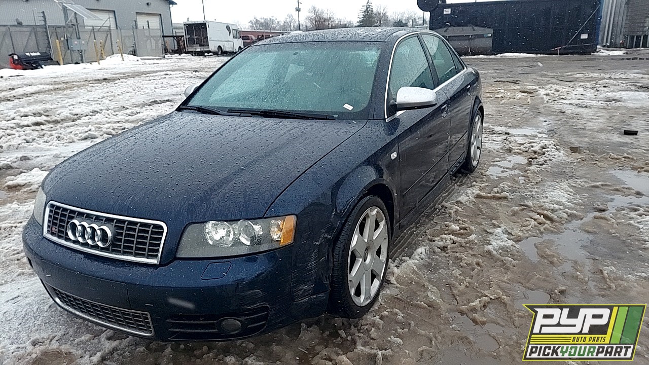 2004 AUDI S4 partes disponibles
