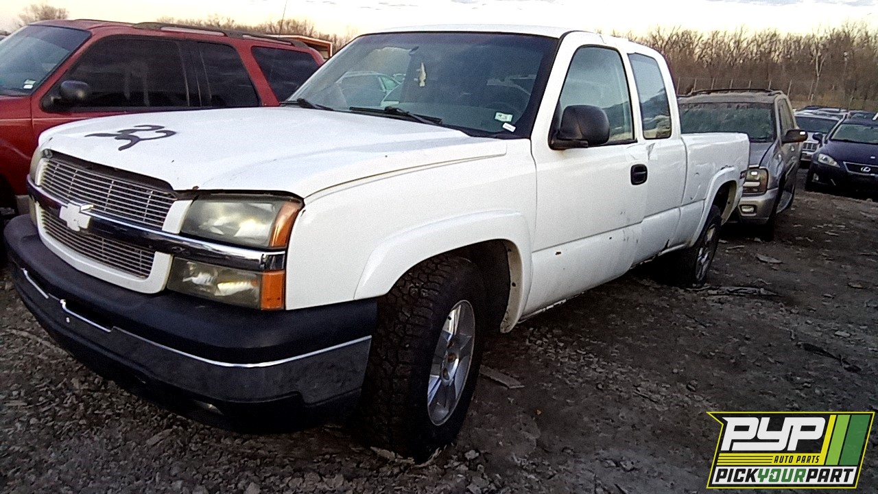 2004 CHEVROLET SILVERADO 1500 partes disponibles