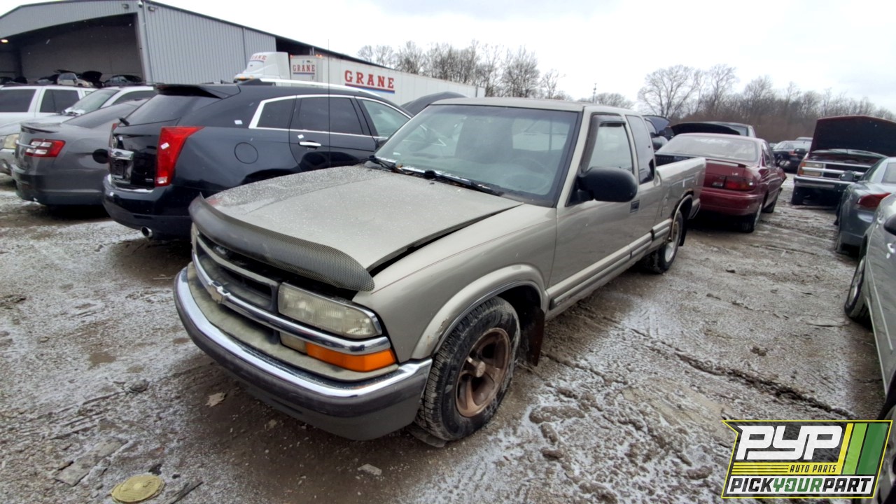 2000 CHEVROLET S10 partes disponibles