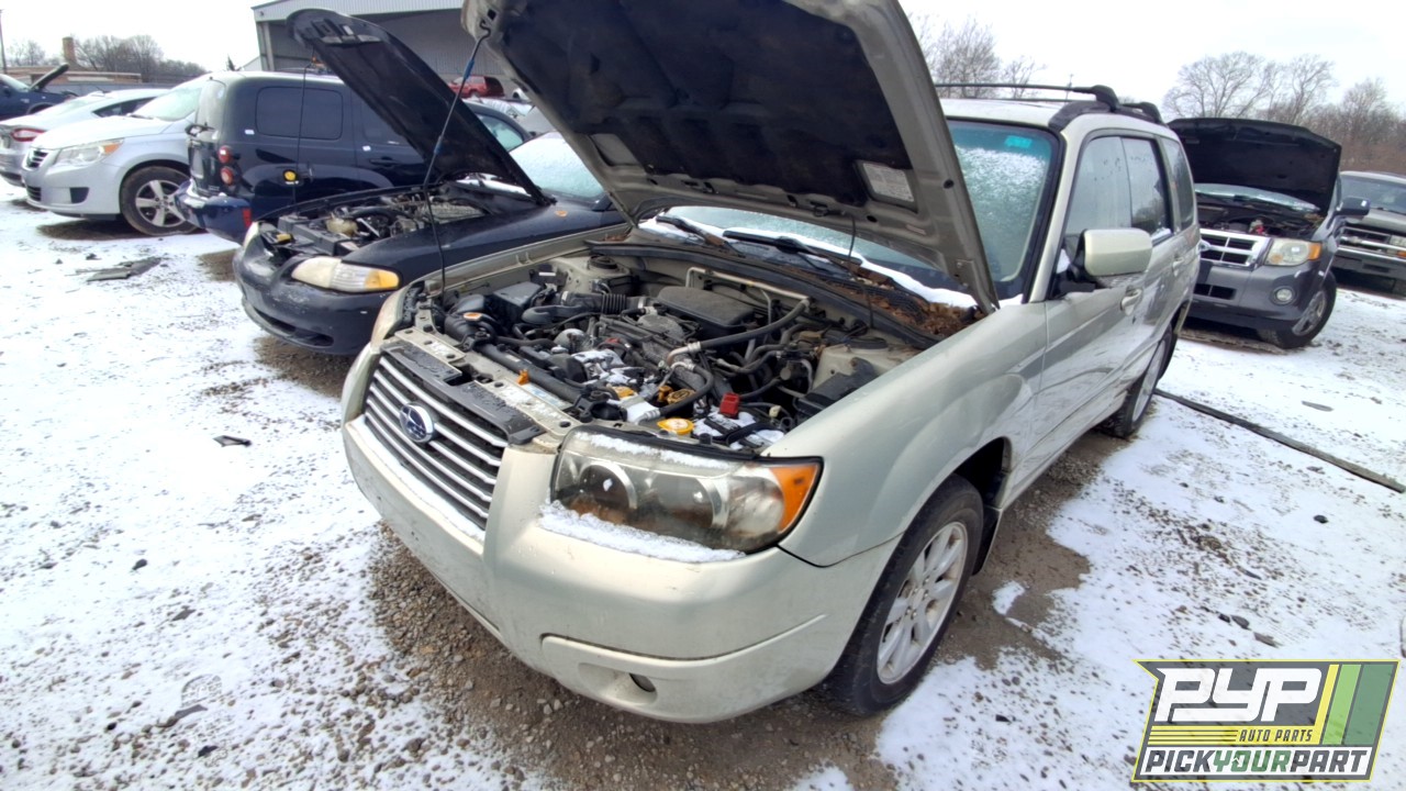 2006 SUBARU FORESTER partes disponibles