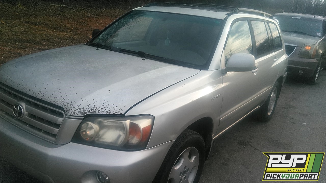 2005 TOYOTA HIGHLANDER available for parts
