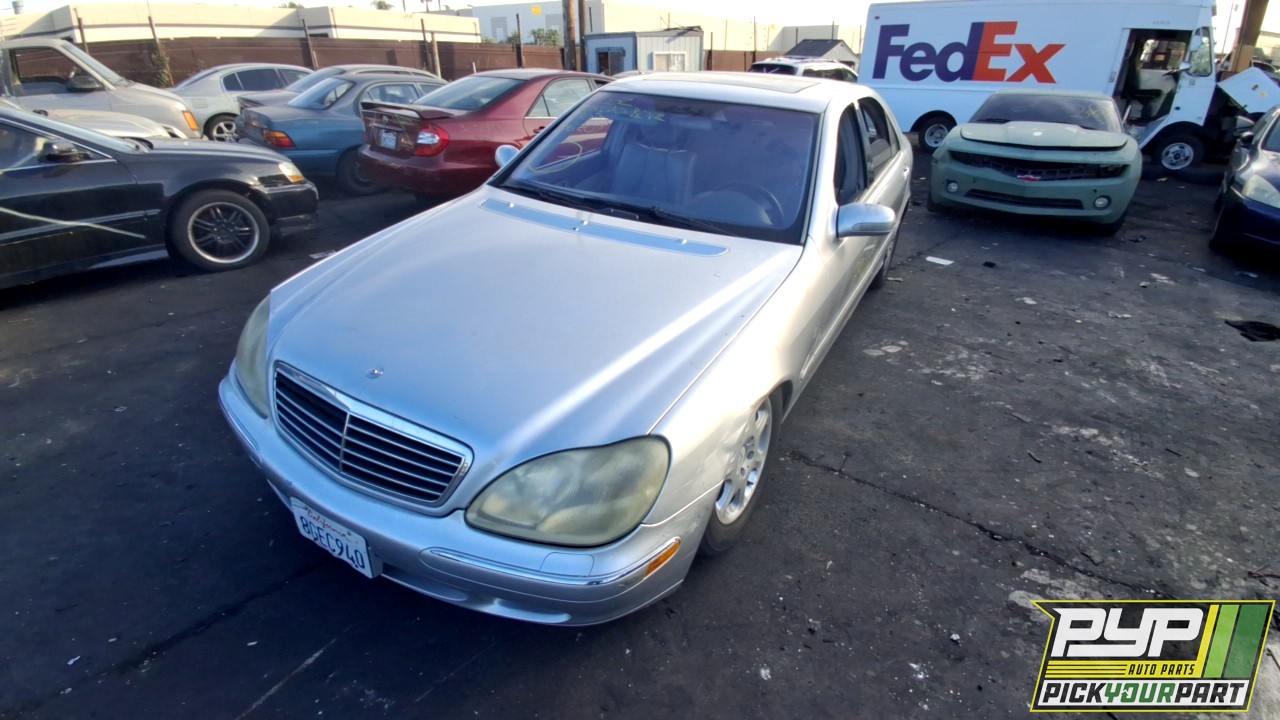 2002 MERCEDES-BENZ S500 partes disponibles