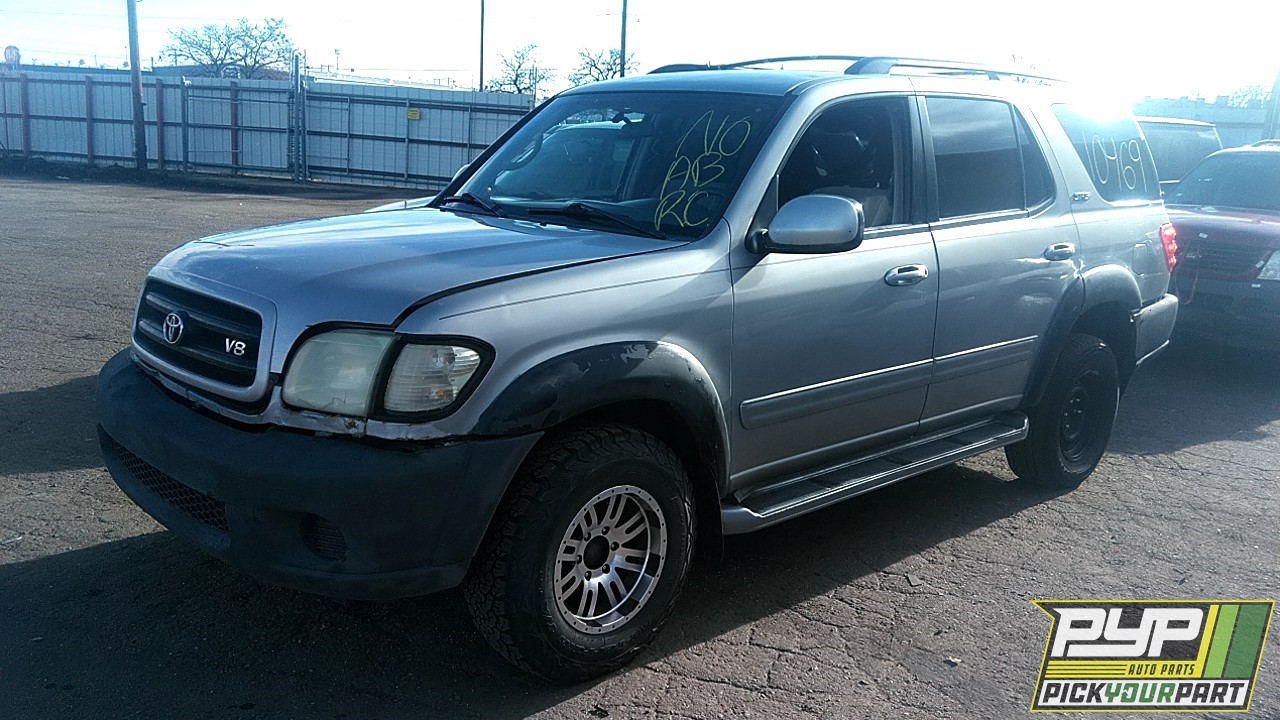 2002 TOYOTA SEQUOIA available for parts