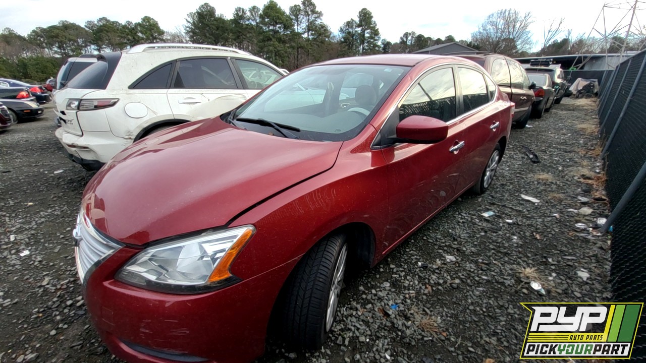 2013 NISSAN SENTRA available for parts