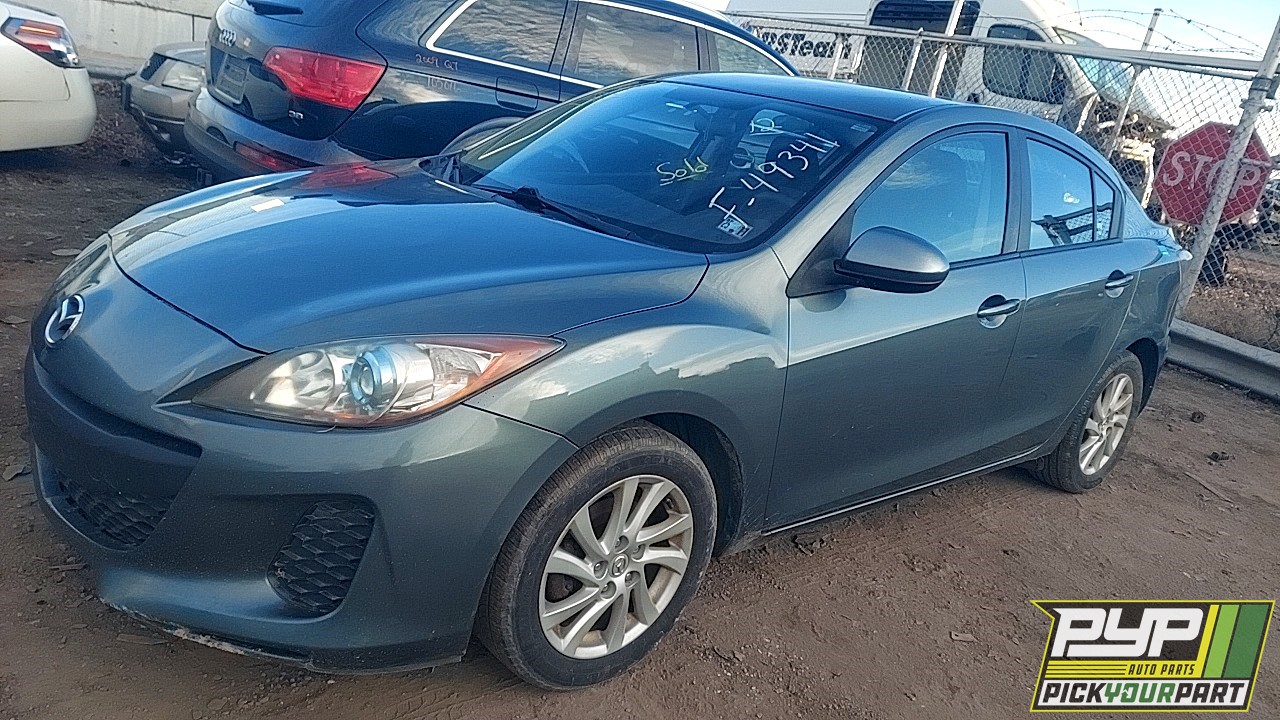 2012 MAZDA 3 available for parts