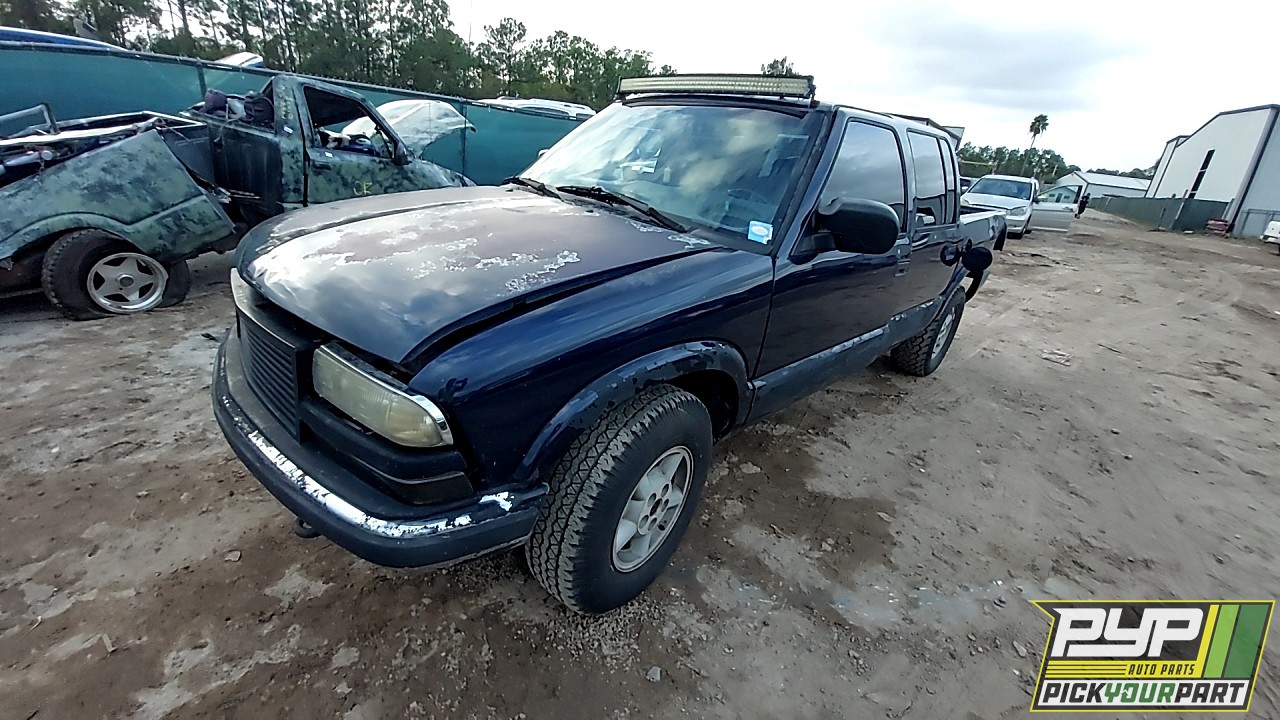2002 CHEVROLET S10 partes disponibles