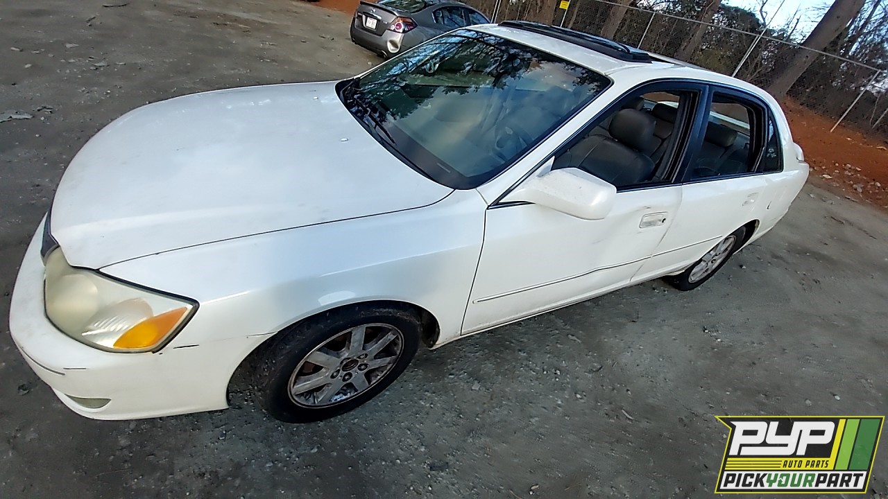 2002 TOYOTA AVALON partes disponibles
