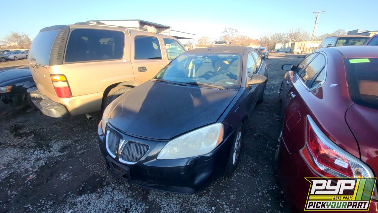 2009 PONTIAC G6 partes disponibles