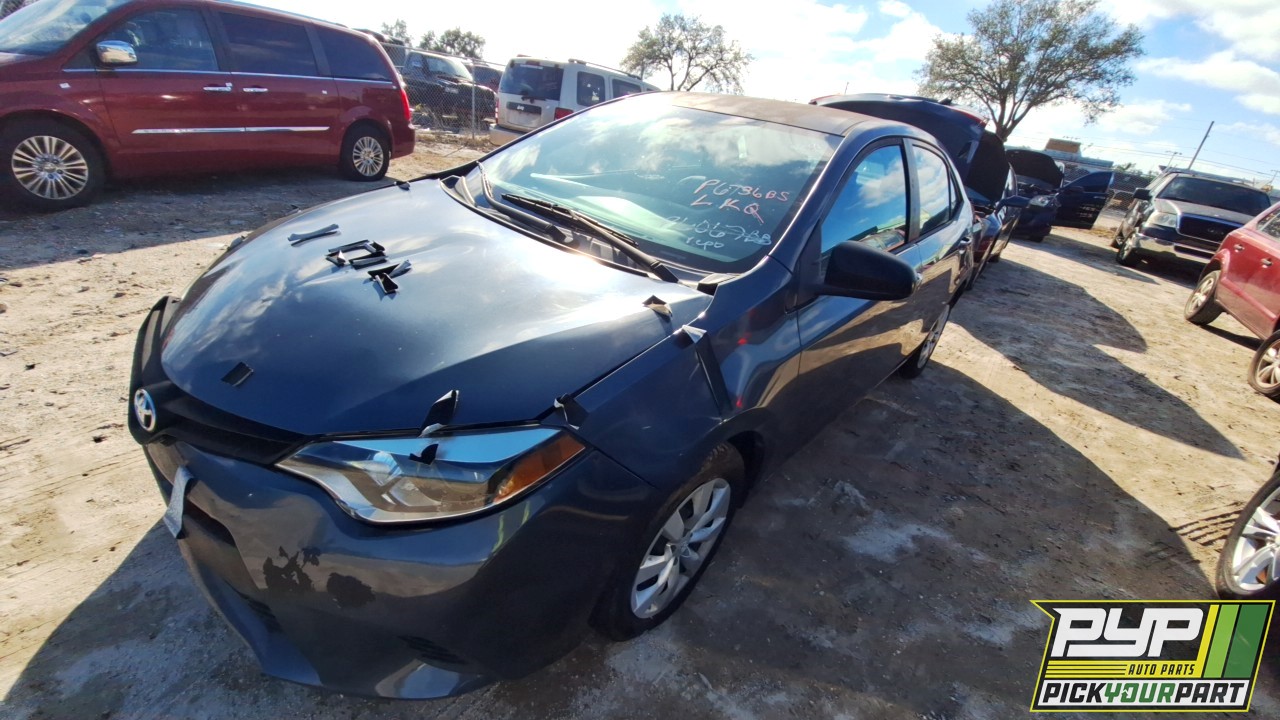 2014 TOYOTA COROLLA available for parts
