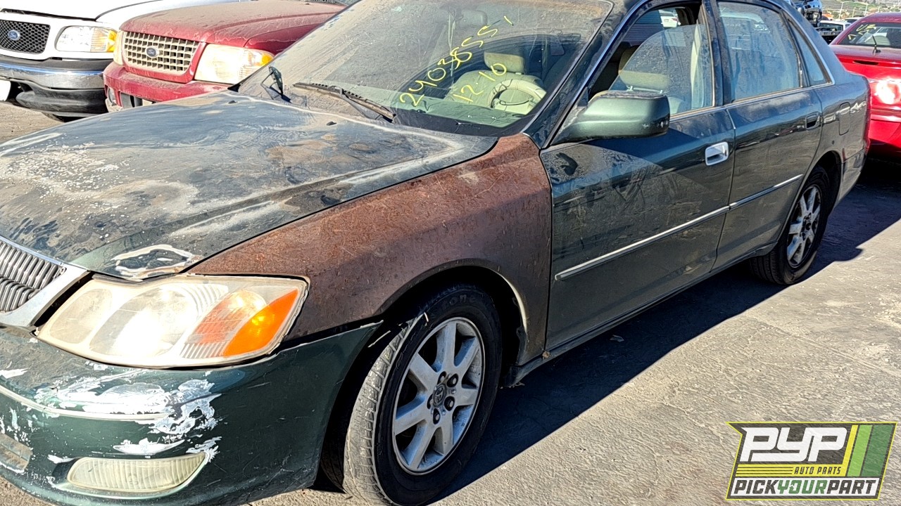 2002 TOYOTA AVALON partes disponibles