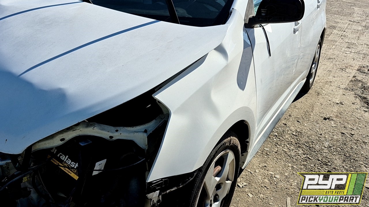 2009 PONTIAC VIBE partes disponibles