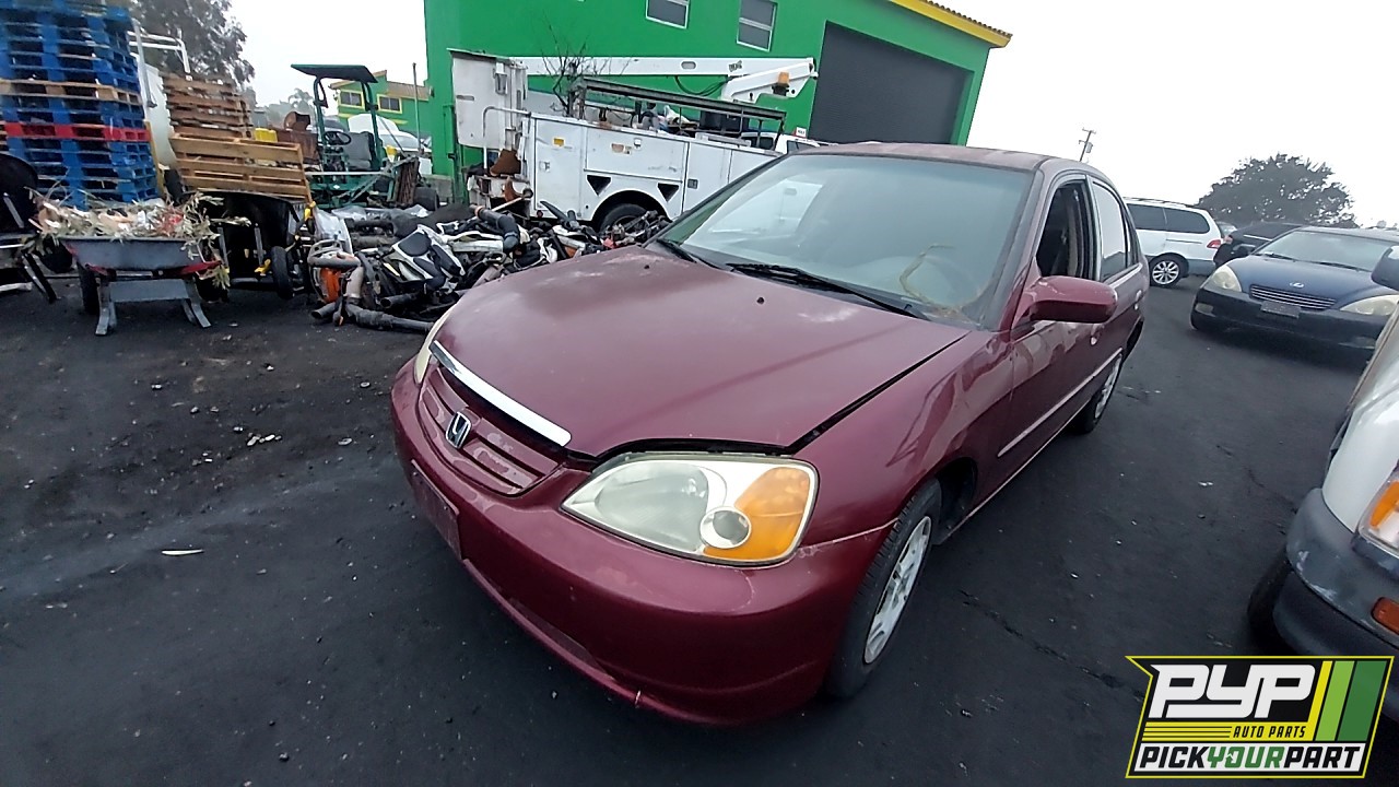 2002 HONDA CIVIC available for parts