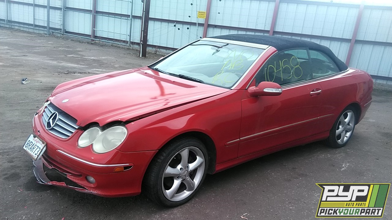 2005 MERCEDES-BENZ CLK320 partes disponibles