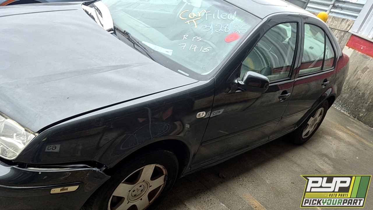 2001 VOLKSWAGEN JETTA available for parts