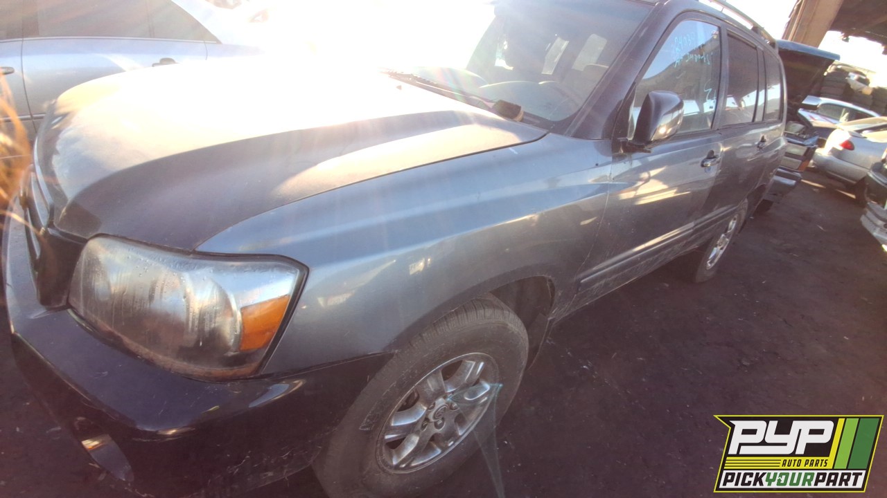 2005 TOYOTA HIGHLANDER available for parts