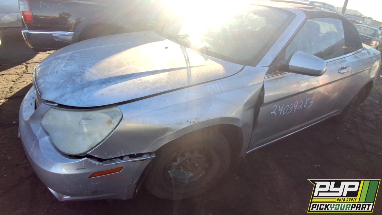 2010 CHRYSLER SEBRING available for parts