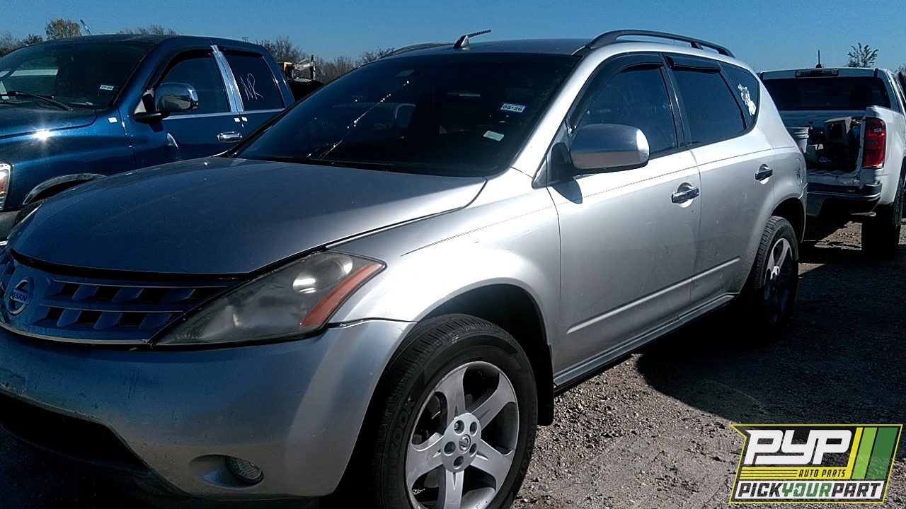 2004 NISSAN MURANO available for parts