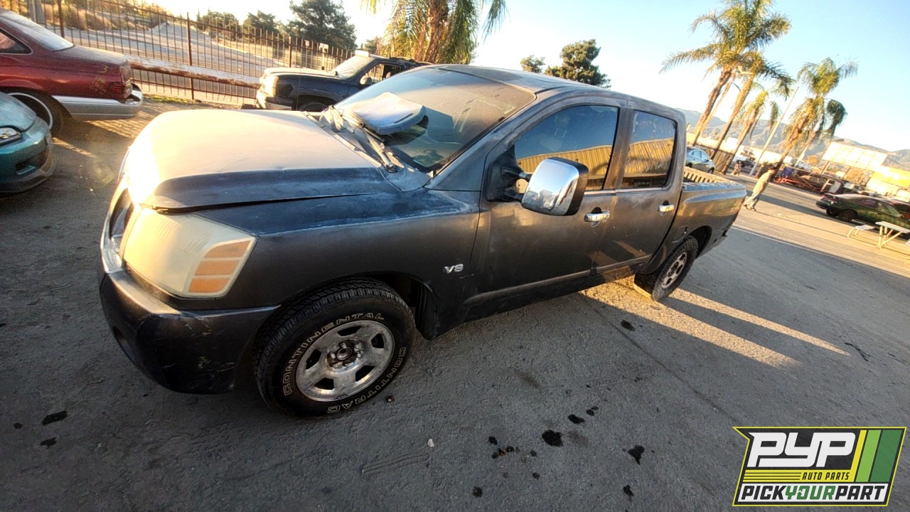 2004 NISSAN TITAN partes disponibles