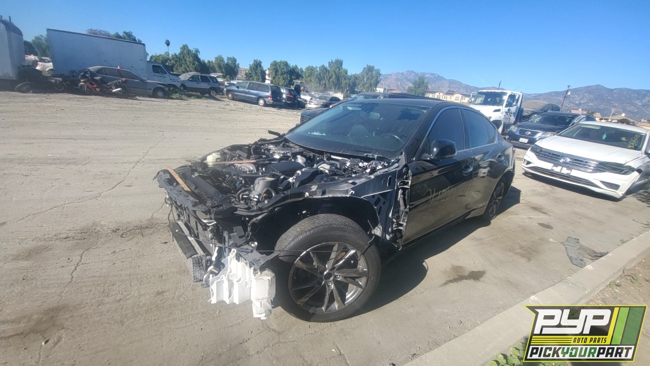 2018 INFINITI Q50 partes disponibles