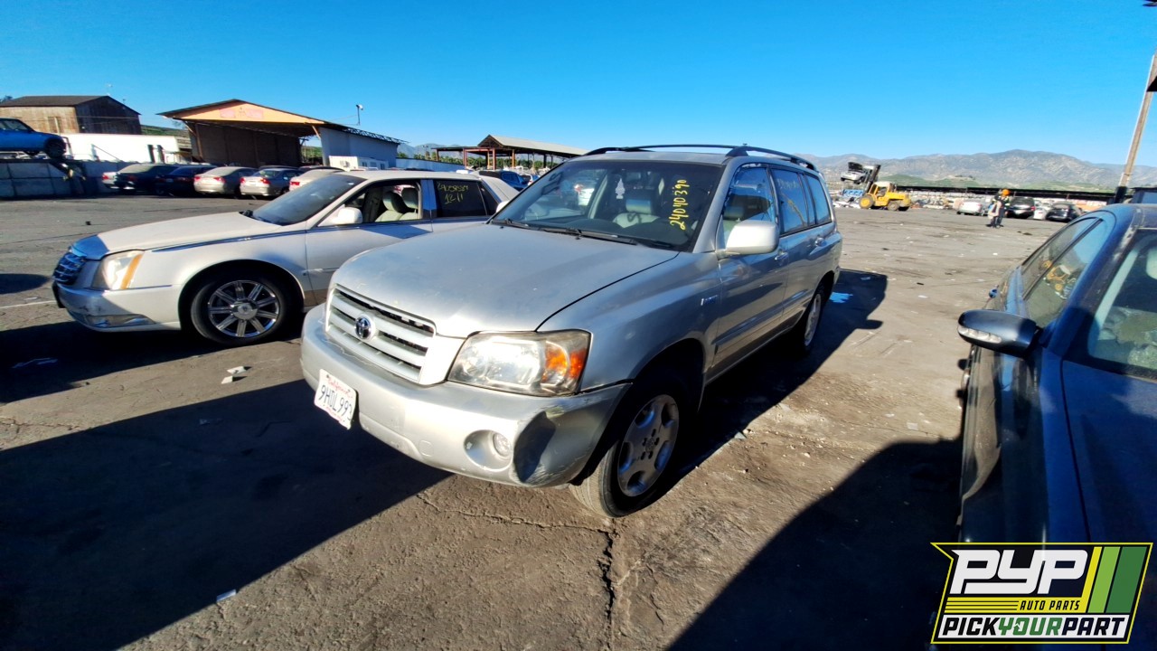 2005 TOYOTA HIGHLANDER available for parts