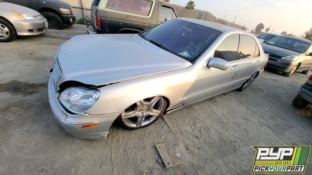 2001 MERCEDES-BENZ S600 partes disponibles