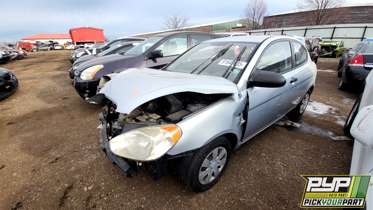 2007 HYUNDAI ACCENT partes disponibles