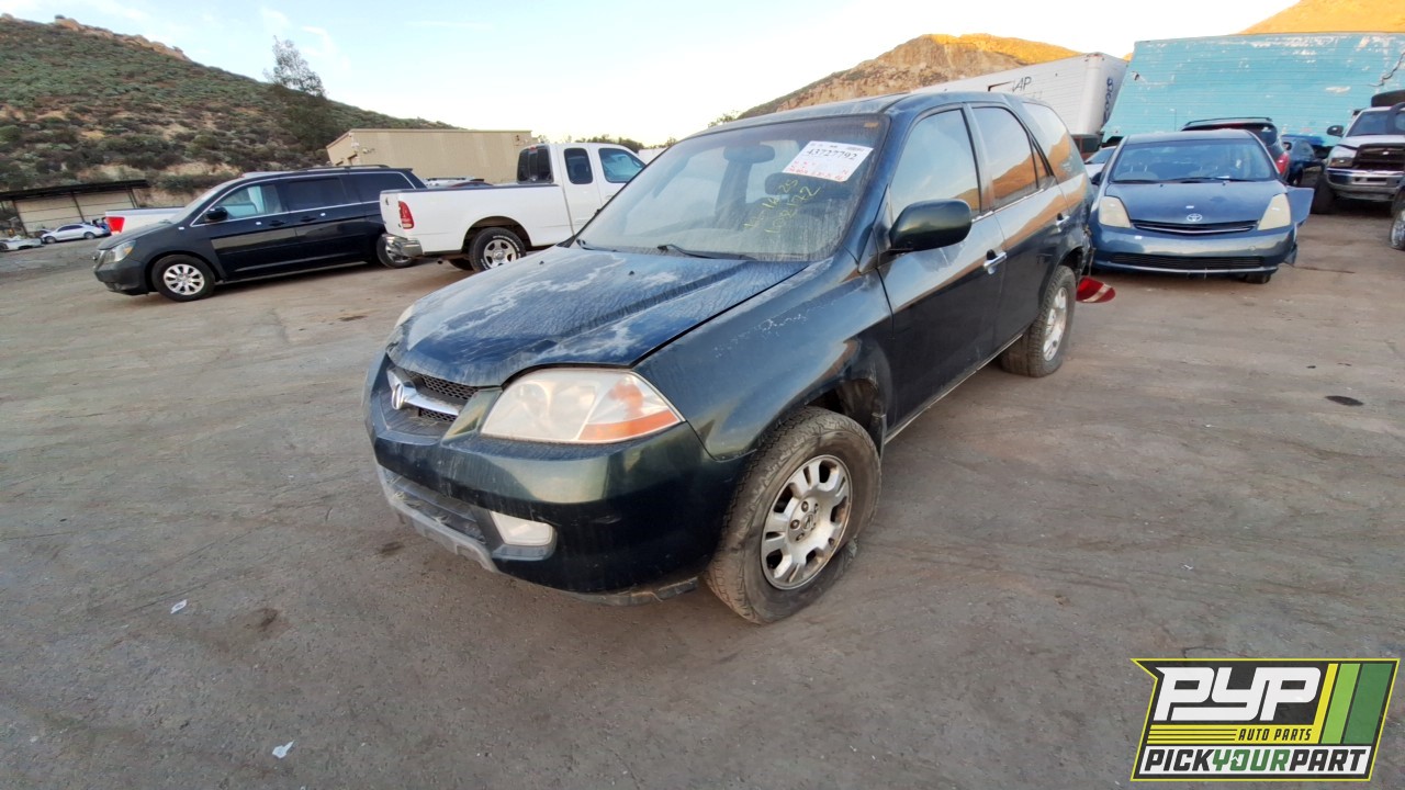 2001 ACURA MDX partes disponibles