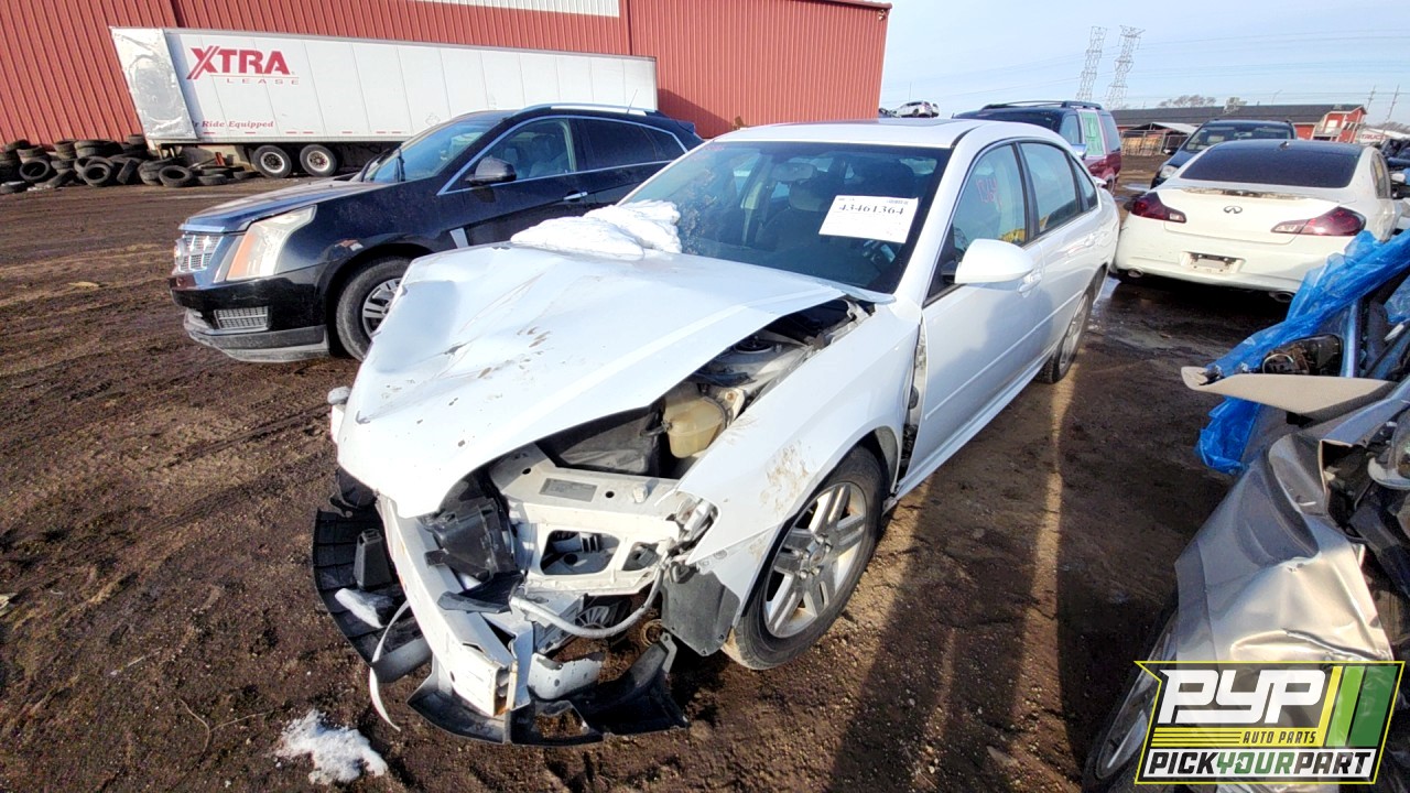 2013 CHEVROLET IMPALA partes disponibles